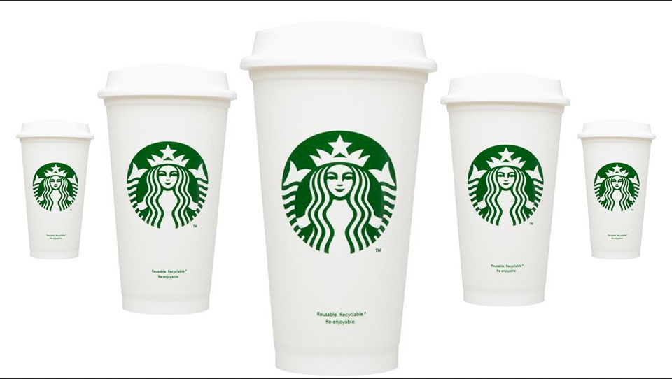 Starbucks Anti-Surcharge Sticker Sheet