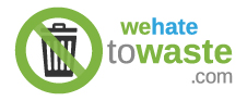 We Hate to Waste logo